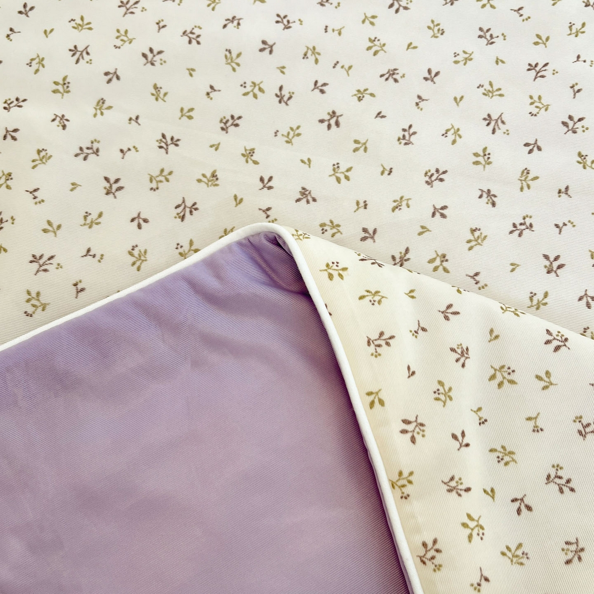 91家纺网 家纺一手货源 找家纺 羚羊语家纺 2026新款凉感丝印花夏凉被小冰皮空调被冰淇淋西瓜被针织棉夏被冰丝云母凉感被 田园少女