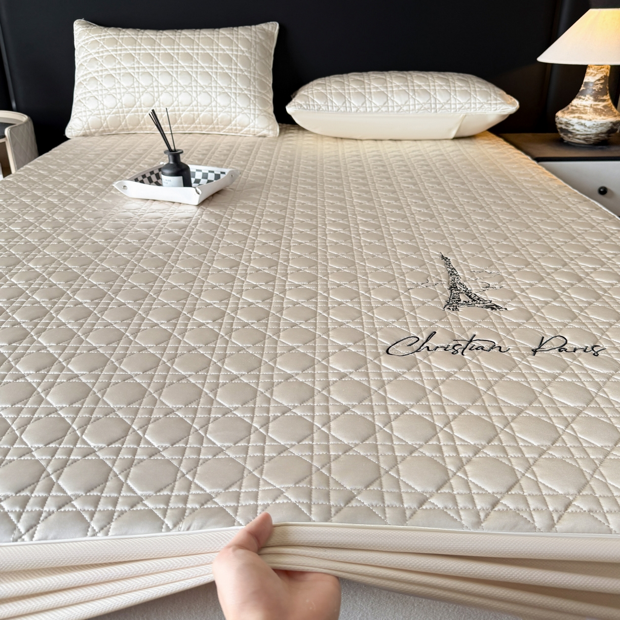 91家纺网 家纺一手货源 找家纺 （总）大元 2026新款冰丝绸水光席凉席席子-戴妃