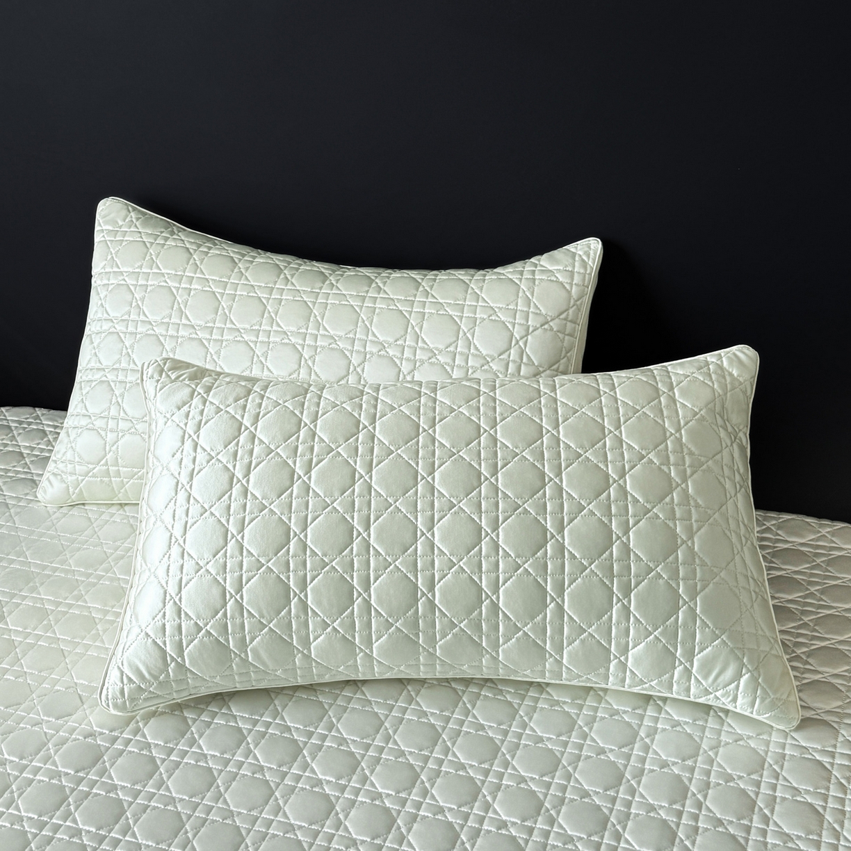 91家纺网 家纺一手货源 找家纺 大元 2026新款冰丝绸水光席凉席席子-戴妃 戴妃-青柠绿