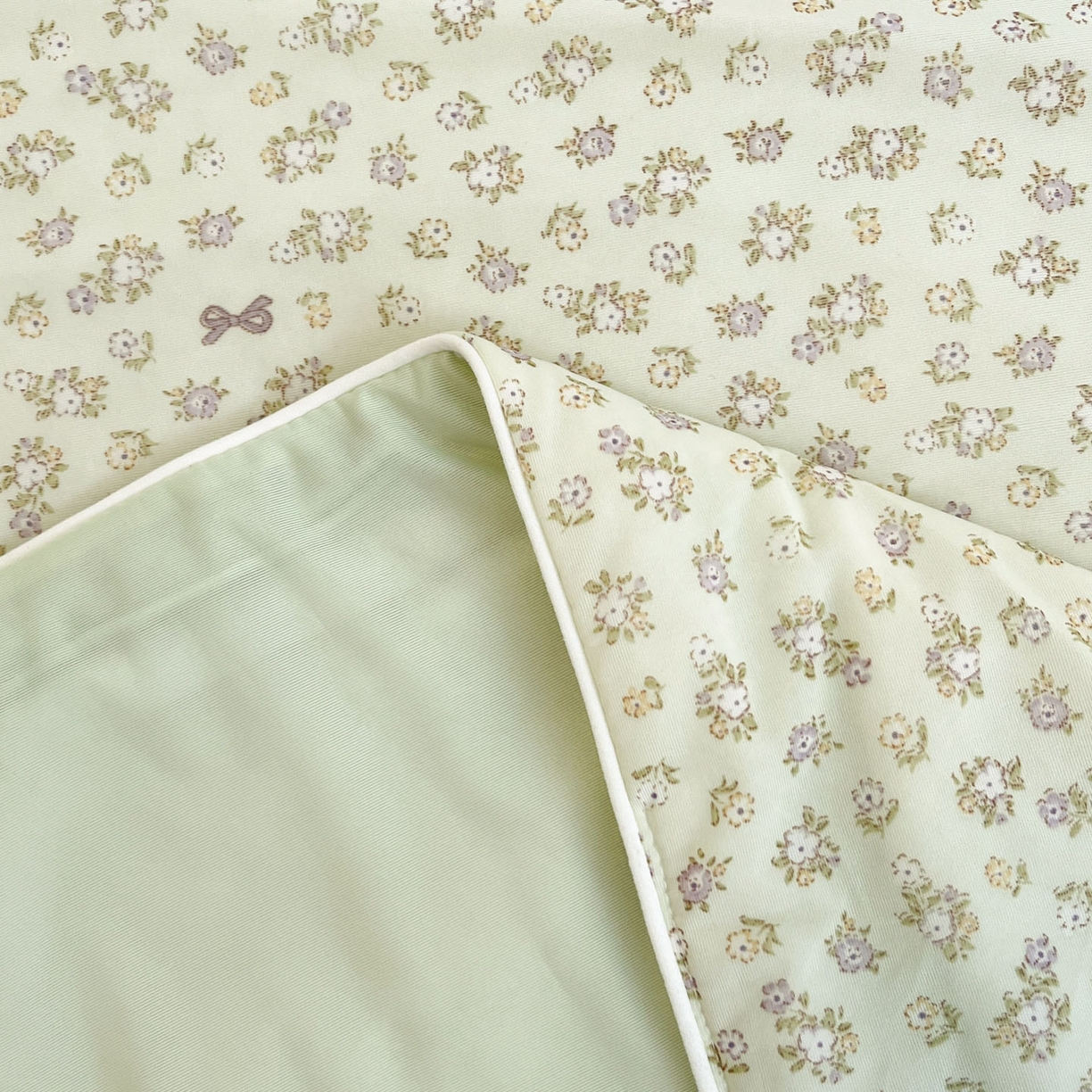 91家纺网 家纺一手货源 找家纺 羚羊语家纺 2026新款凉感丝印花夏凉被小冰皮空调被冰淇淋西瓜被针织棉夏被冰丝云母凉感被 青雾繁花