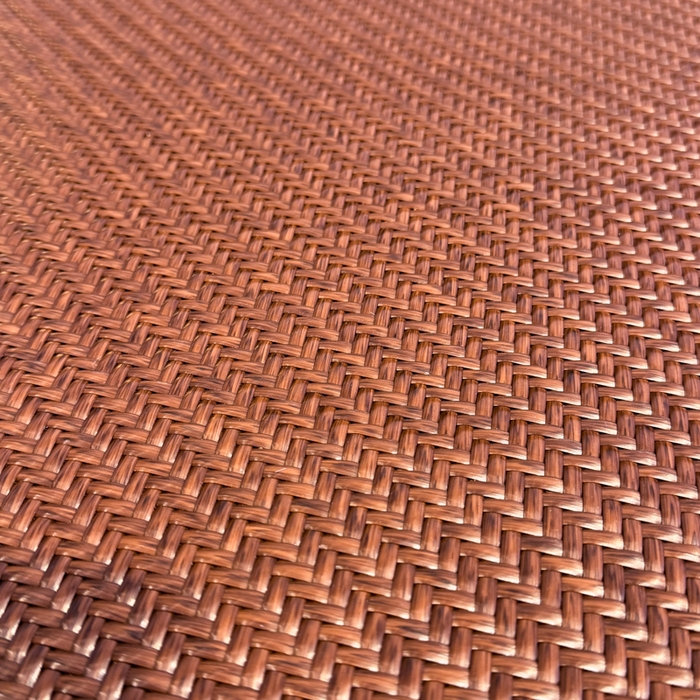 91家纺网 家纺一手货源 找家纺 鑫琪莱家纺 2026新款PE草本凉感藤席子凉席 山茶花咖-床席款