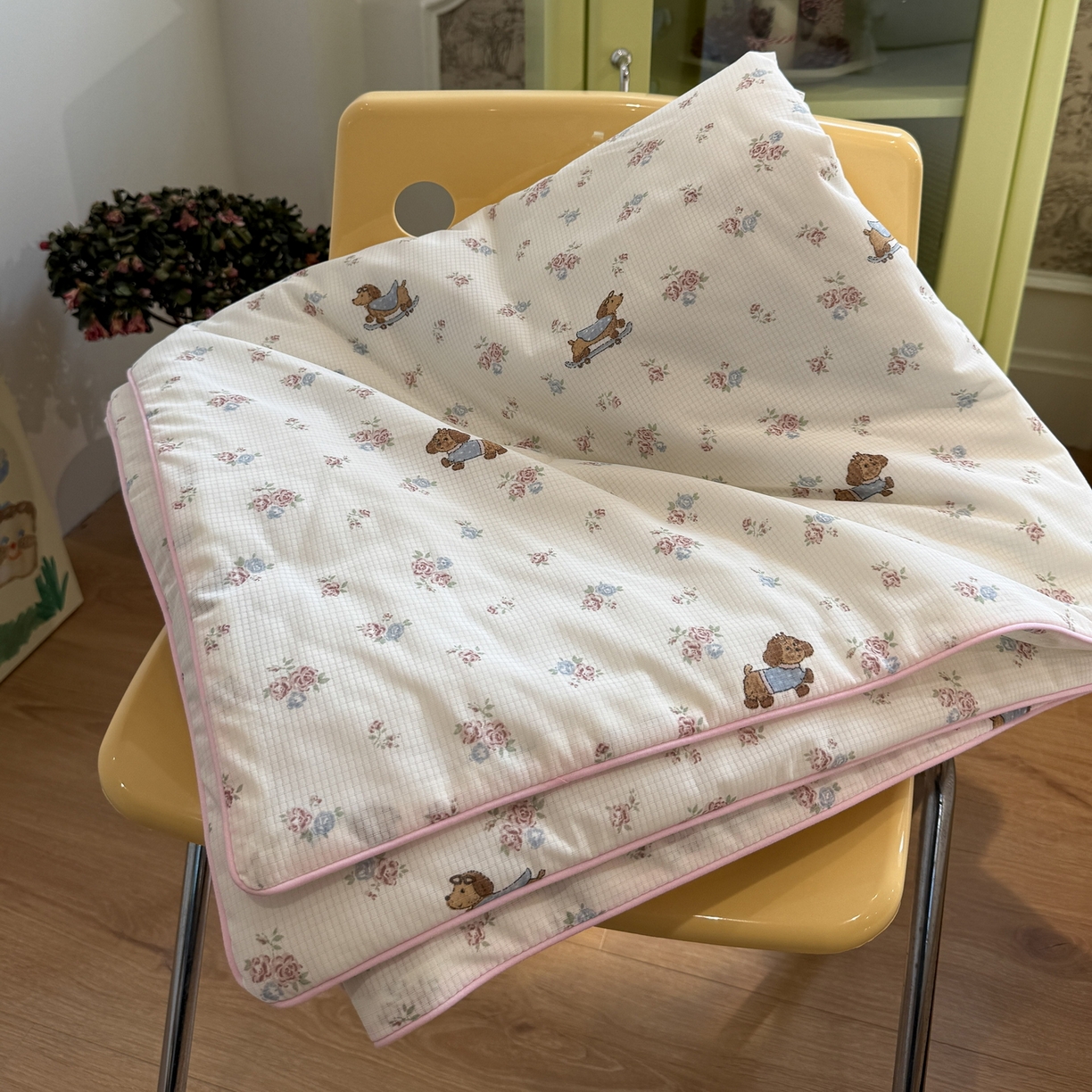 91家纺网 家纺一手货源 找家纺 （总）羚羊语家纺 2026新款凉感丝提花夏凉被（含氨）印花冰淇淋空调被针织棉被夏被冰丝云母凉感西瓜被子被芯