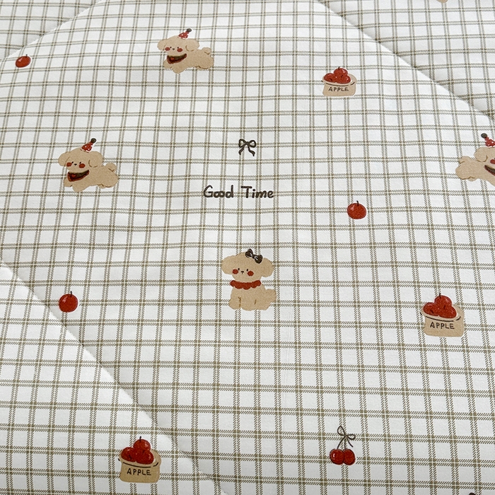 91家纺网 家纺一手货源 找家纺 欧夏家纺 2026新款蕾丝花边款夏被包边夏凉被空调被夏季薄被子直播供货跨境外贸 波波熊