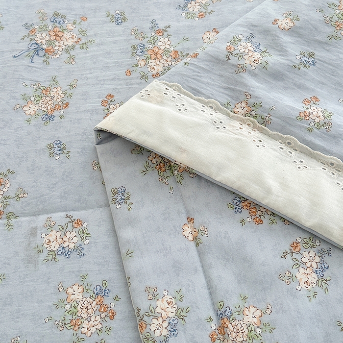 91家纺网 家纺一手货源 找家纺 欧夏家纺 2026新款蕾丝花边款夏被包边夏凉被空调被夏季薄被子直播供货跨境外贸 蔷薇