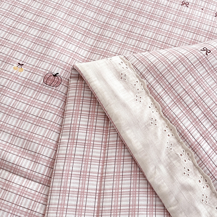 91家纺网 家纺一手货源 找家纺 欧夏家纺 2026新款蕾丝花边款夏被包边夏凉被空调被夏季薄被子直播供货跨境外贸 南瓜派