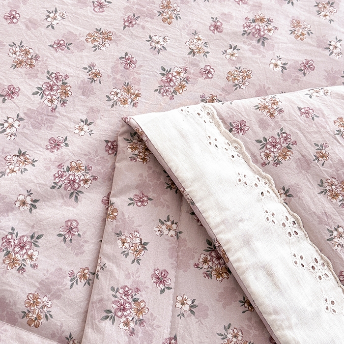 91家纺网 家纺一手货源 找家纺 欧夏家纺 2026新款蕾丝花边款夏被包边夏凉被空调被夏季薄被子直播供货跨境外贸 知秋