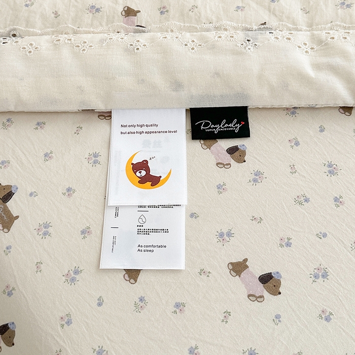 91家纺网 家纺一手货源 找家纺 欧夏家纺 2026新款蕾丝花边款夏被包边夏凉被空调被夏季薄被子直播供货跨境外贸 腊肠狗