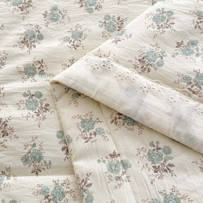 91家纺网 家纺一手货源 找家纺 欧夏家纺 2026新款蕾丝花边款夏被包边夏凉被空调被夏季薄被子直播供货跨境外贸 尚妃