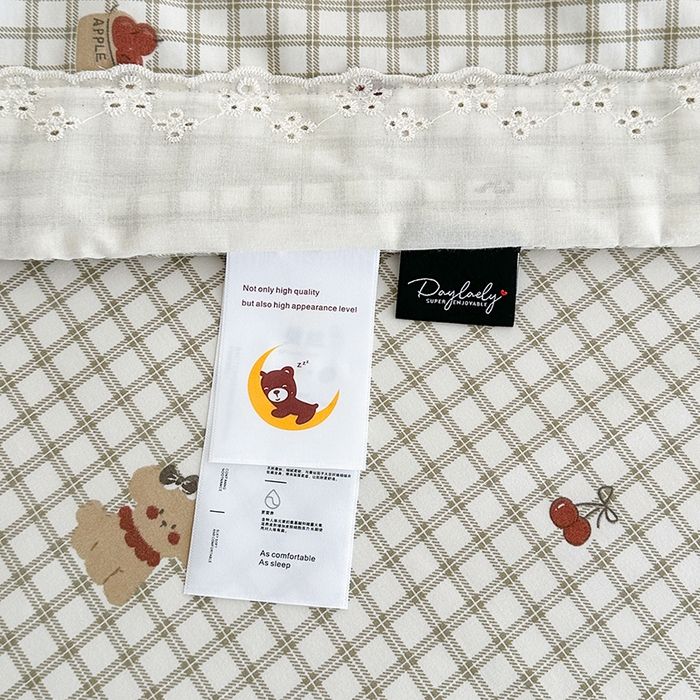 91家纺网 家纺一手货源 找家纺 欧夏家纺 2026新款蕾丝花边款夏被包边夏凉被空调被夏季薄被子直播供货跨境外贸 波波熊