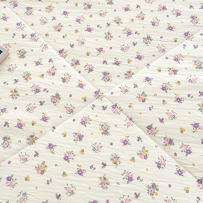 91家纺网 家纺一手货源 找家纺 欧夏家纺 2026新款蕾丝花边款夏被包边夏凉被空调被夏季薄被子直播供货跨境外贸 花涧里