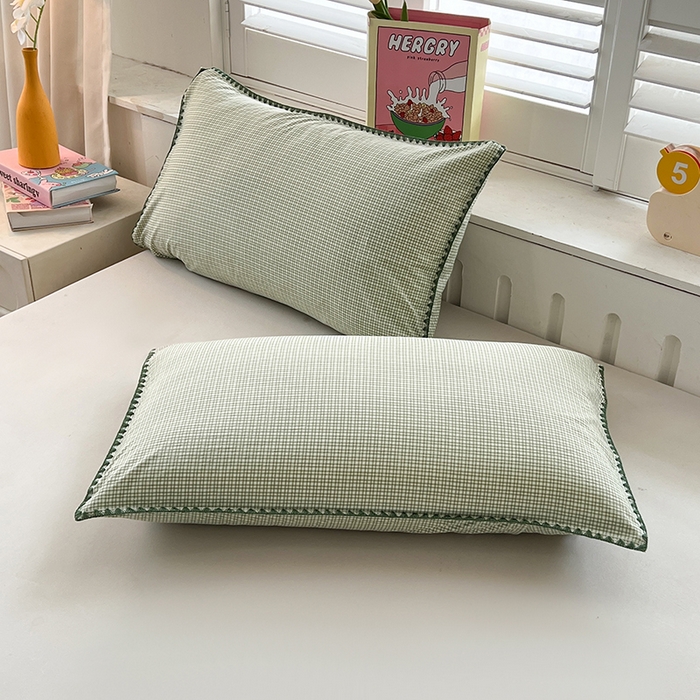 91家纺网 家纺一手货源 找家纺 阳光被业 2026新款100%棉花双层纱夏被新疆棉花空调被可机洗夏凉被绣边踩棉工艺 格格--绿