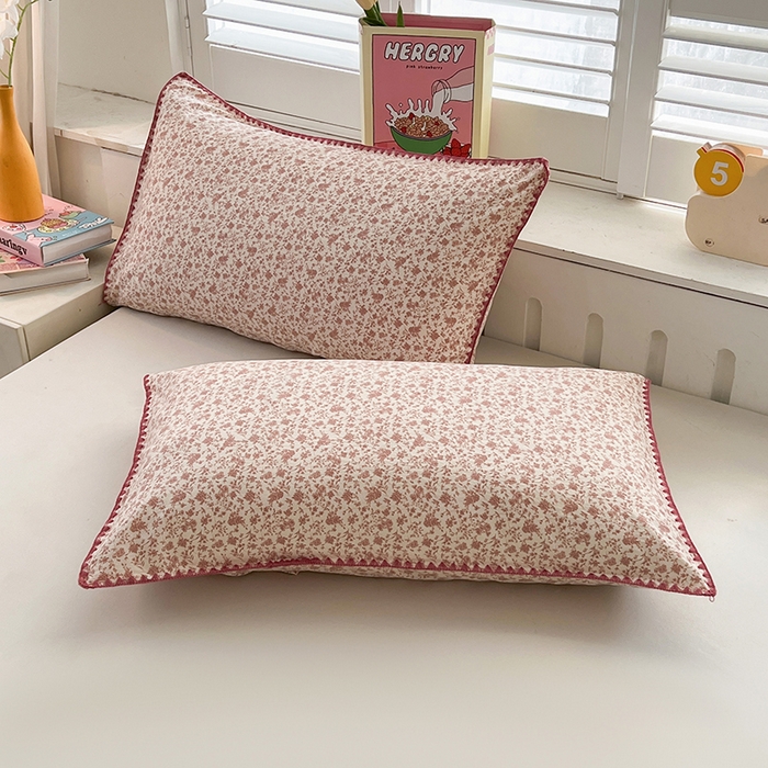 91家纺网 家纺一手货源 找家纺 阳光被业 2026新款100%棉花双层纱夏被新疆棉花空调被可机洗夏凉被绣边踩棉工艺 花海--粉