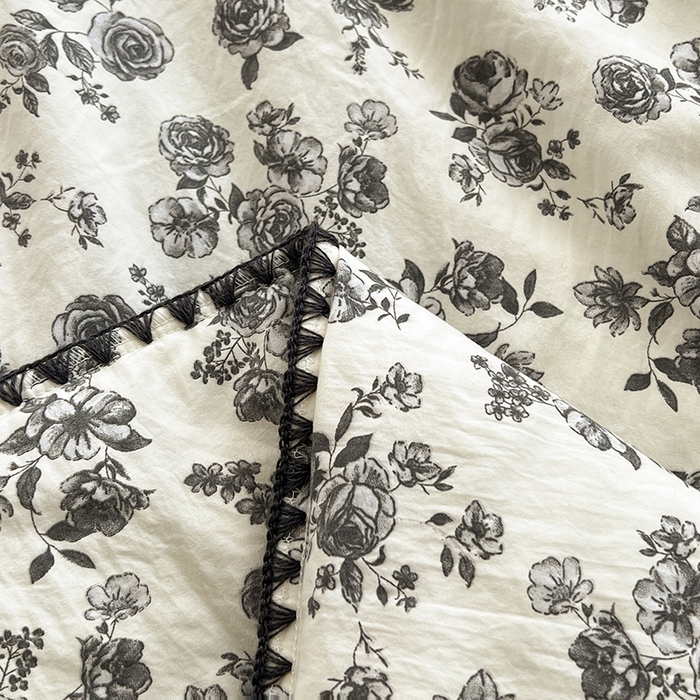 91家纺网 家纺一手货源 找家纺 阳光被业 2026新款100%棉花双层纱夏被新疆棉花空调被可机洗夏凉被绣边踩棉工艺 繁花似锦