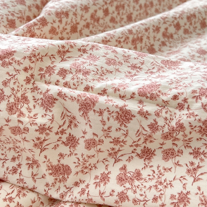 91家纺网 家纺一手货源 找家纺 阳光被业 2026新款100%棉花双层纱夏被新疆棉花空调被可机洗夏凉被绣边踩棉工艺 花海--粉