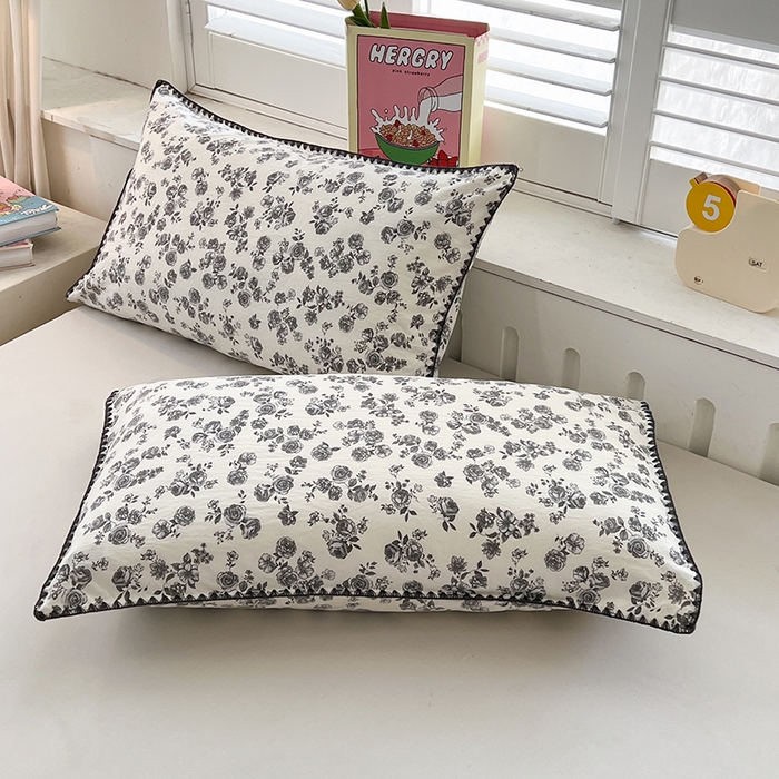 91家纺网 家纺一手货源 找家纺 锦尚坊被芯馆 2026新款100%棉花双层纱夏被新疆棉花空调被可机洗夏凉被绣边踩棉工艺 繁花似锦