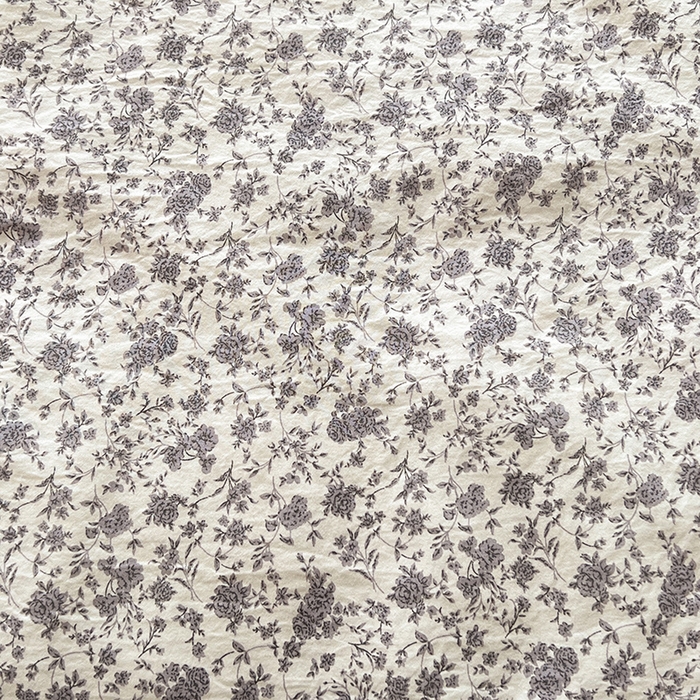 91家纺网 家纺一手货源 找家纺 锦尚坊被芯馆 2026新款100%棉花双层纱夏被新疆棉花空调被可机洗夏凉被绣边踩棉工艺 花海--灰