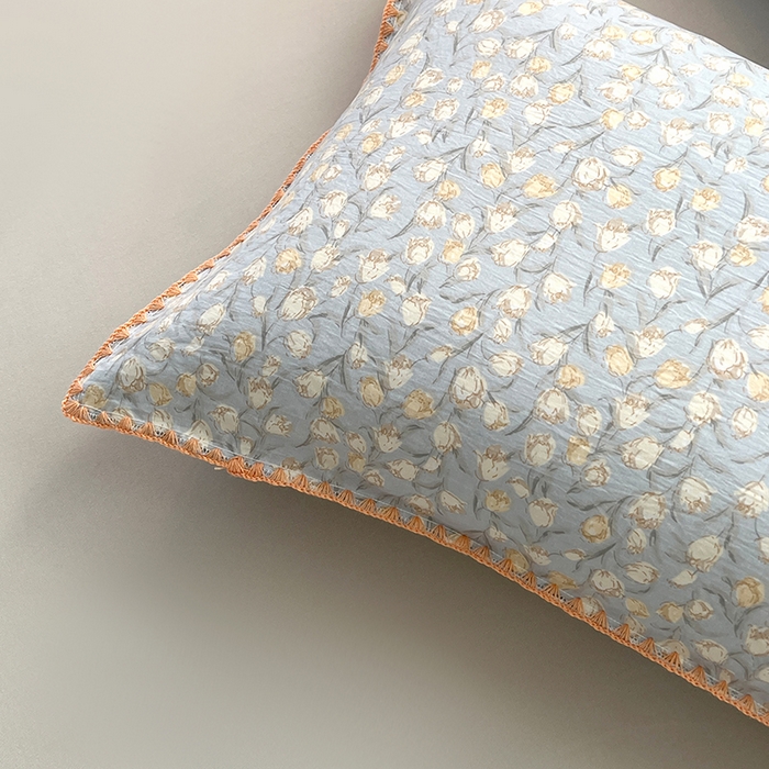 91家纺网 家纺一手货源 找家纺 锦尚坊被芯馆 2026新款100%棉花双层纱夏被新疆棉花空调被可机洗夏凉被绣边踩棉工艺 花絮--灰