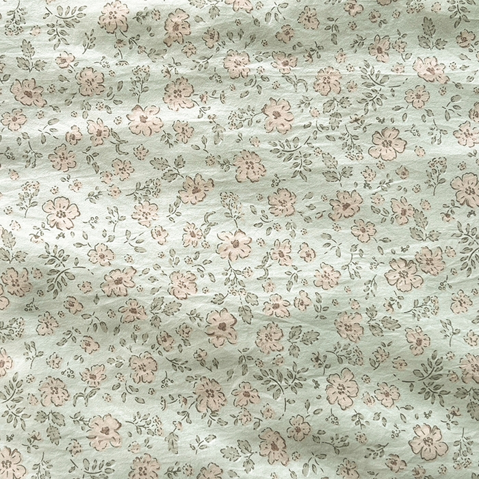 91家纺网 家纺一手货源 找家纺 锦尚坊被芯馆 2026新款100%棉花双层纱夏被新疆棉花空调被可机洗夏凉被绣边踩棉工艺 绿野花开