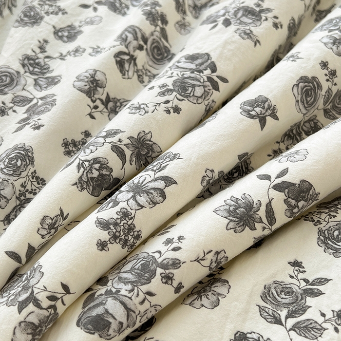 91家纺网 家纺一手货源 找家纺 锦尚坊被芯馆 2026新款100%棉花双层纱夏被新疆棉花空调被可机洗夏凉被绣边踩棉工艺 繁花似锦