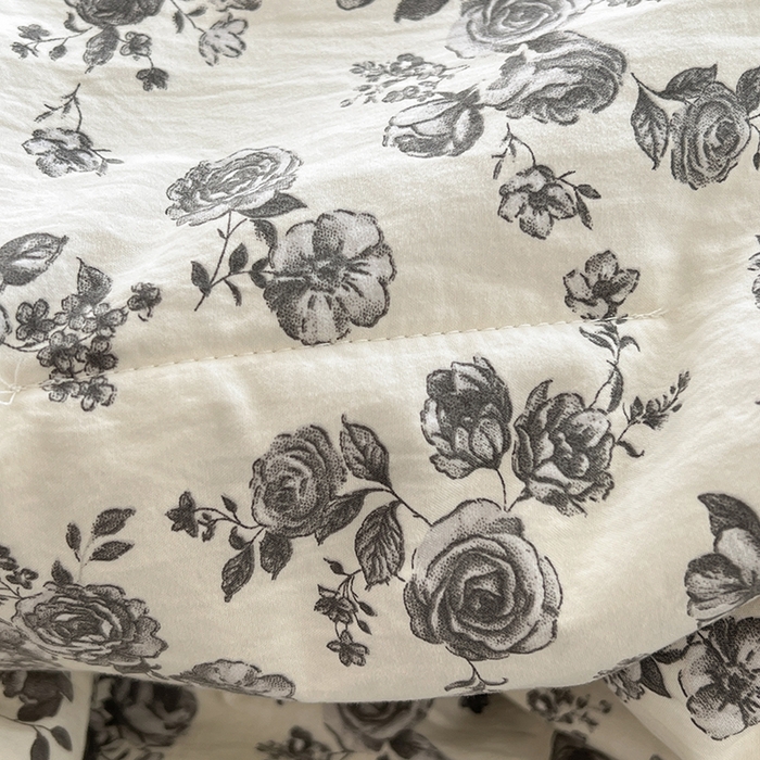 91家纺网 家纺一手货源 找家纺 锦尚坊被芯馆 2026新款100%棉花双层纱夏被新疆棉花空调被可机洗夏凉被绣边踩棉工艺 繁花似锦