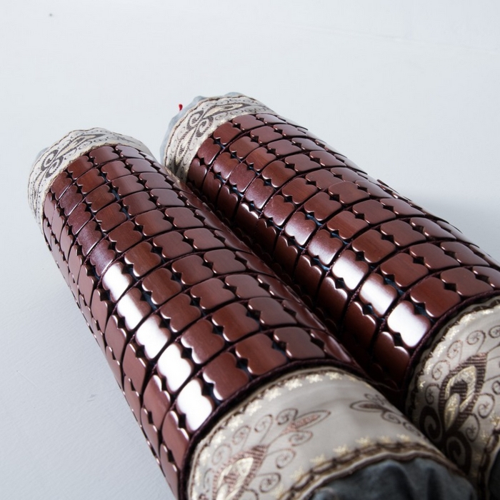 91家纺网 家纺一手货源 找家纺 （总）莉迪娅 2026新款保健枕头茶叶颈椎枕头竹片护颈枕小圆枕骨头枕