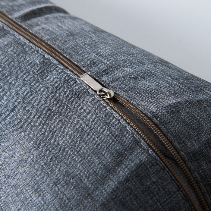 91家纺网 家纺一手货源 找家纺 莉迪娅 2025新款保健枕头茶叶颈椎枕头竹片护颈枕小圆枕骨头枕 一路有你咖