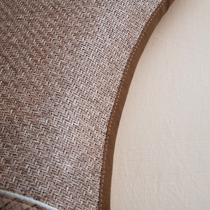 91家纺网 家纺一手货源 找家纺 莉迪娅 2026新款茶叶枕荞麦枕枕头枕芯夏季凉席枕头 小号圆角麻灰