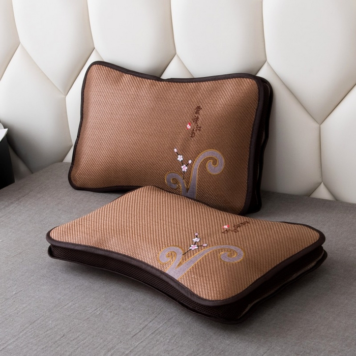 莉迪娅 2026新款蝶形荞麦壳枕头荞麦枕凉席枕头夏季枕头 喜上眉梢