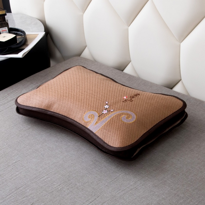 91家纺网 家纺一手货源 找家纺 莉迪娅 2026新款蝶形荞麦壳枕头荞麦枕凉席枕头夏季枕头 喜上眉梢