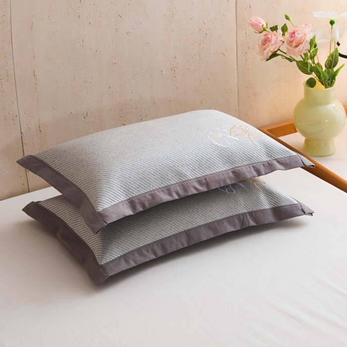 91家纺网 家纺一手货源 找家纺 （总）莉迪娅 2026新款荞麦壳枕头枕芯夏季凉席藤席枕头夏凉枕