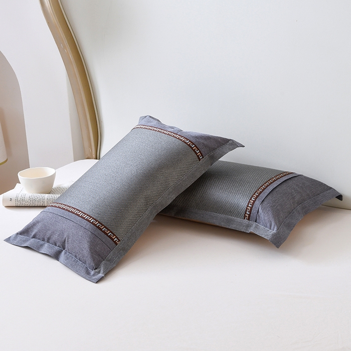 91家纺网 家纺一手货源 找家纺 （总）莉迪娅 2026新款荞麦壳枕头枕芯夏季凉席藤席枕头夏凉枕