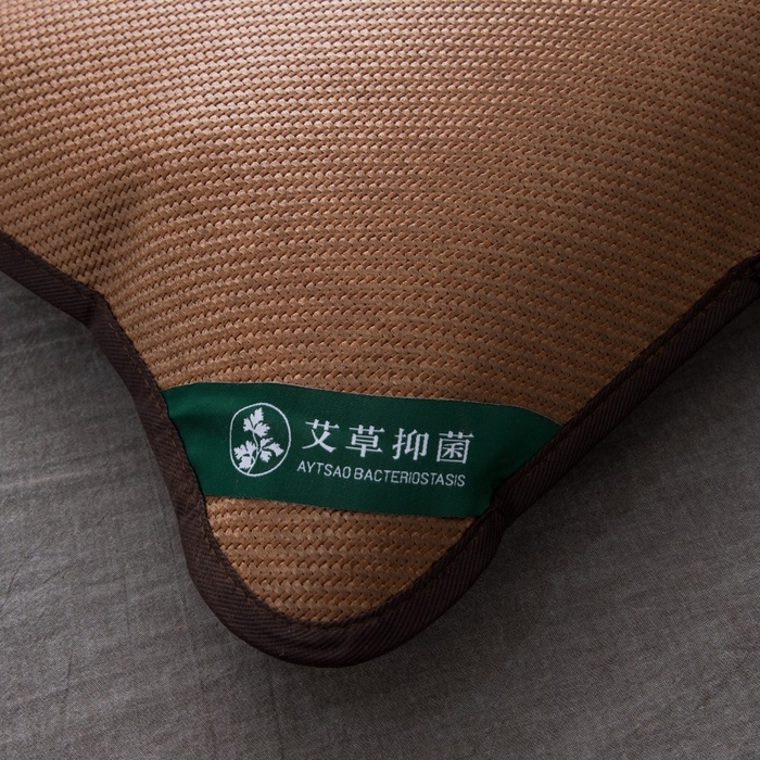 91家纺网 家纺一手货源 找家纺 （总）莉迪娅 2026新款荞麦壳枕头枕芯夏季凉席藤席枕头夏凉枕