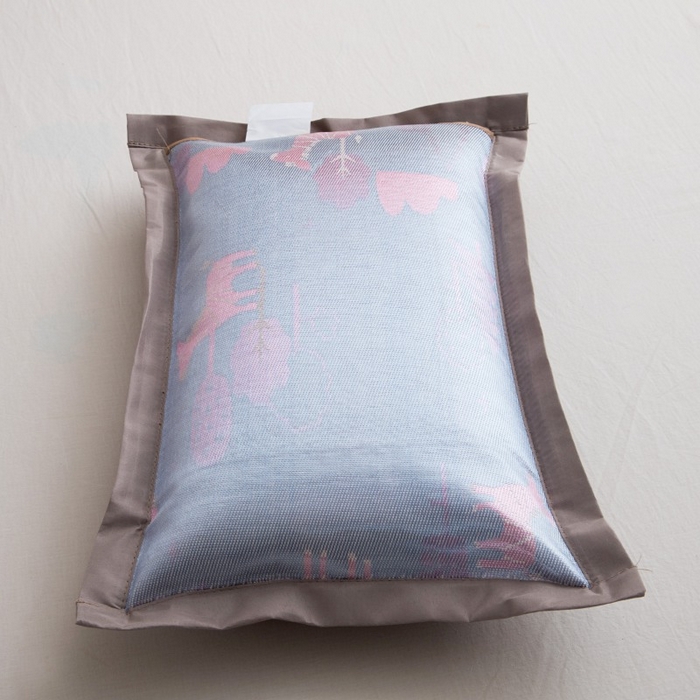 91家纺网 家纺一手货源 找家纺 莉迪娅 2026新款荞麦壳枕头枕芯夏季凉席藤席枕头夏凉枕 直角仿藤灰色