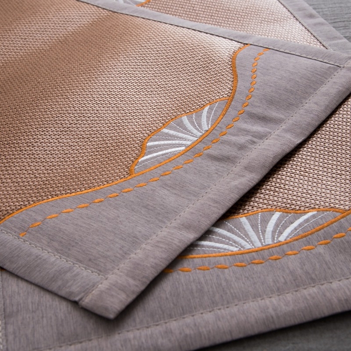 91家纺网 家纺一手货源 找家纺 莉迪娅 2026新款荞麦壳枕头枕芯夏季凉席藤席枕头夏凉枕 贝壳秀咖色