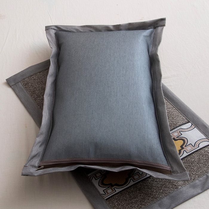 91家纺网 家纺一手货源 找家纺 莉迪娅 2026新款荞麦壳枕头枕芯夏季凉席藤席枕头夏凉枕 骄阳似火