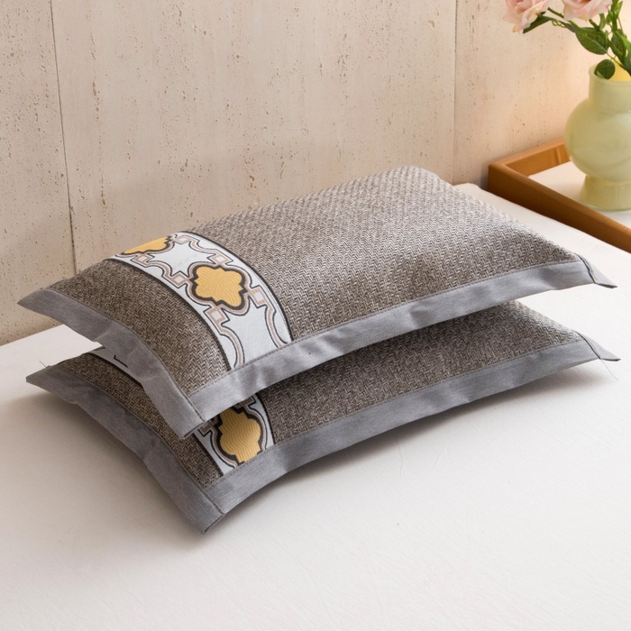 莉迪娅 2026新款荞麦壳枕头枕芯夏季凉席藤席枕头夏凉枕 骄阳似火