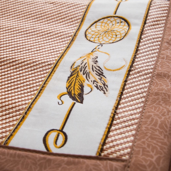 91家纺网 家纺一手货源 找家纺 莉迪娅 2026新款荞麦壳枕头枕芯夏季凉席藤席枕头夏凉枕 闭月羞花