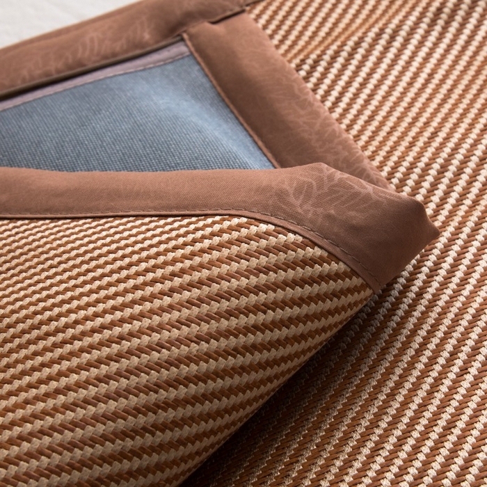 91家纺网 家纺一手货源 找家纺 莉迪娅 2026新款荞麦壳枕头枕芯夏季凉席藤席枕头夏凉枕 闭月羞花