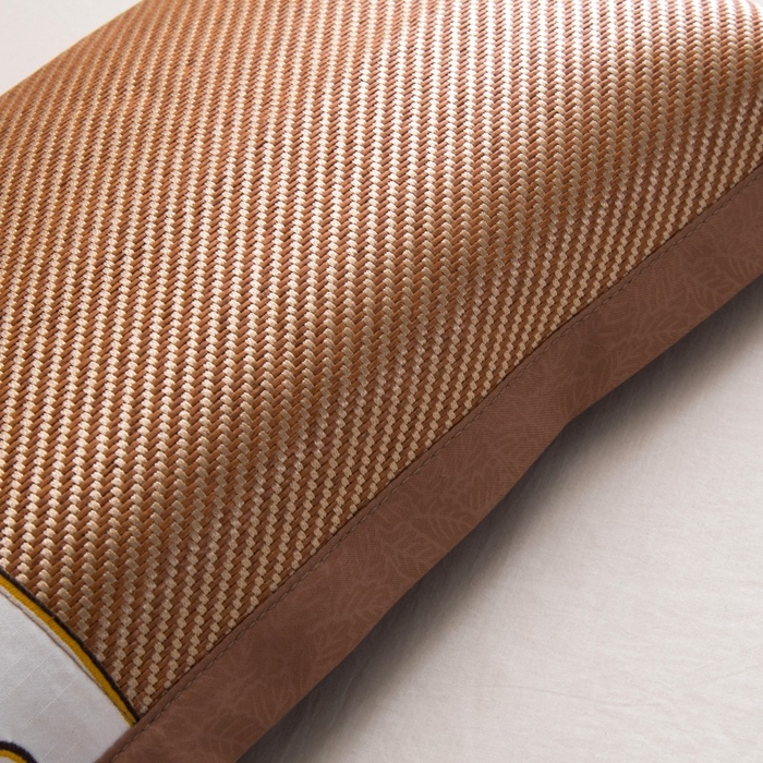 91家纺网 家纺一手货源 找家纺 莉迪娅 2026新款荞麦壳枕头枕芯夏季凉席藤席枕头夏凉枕 闭月羞花