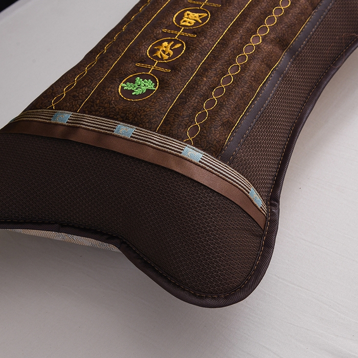 91家纺网 家纺一手货源 找家纺 莉迪娅 2026新款荞麦壳枕头枕芯夏季凉席藤席枕头夏凉枕 决明子圆角