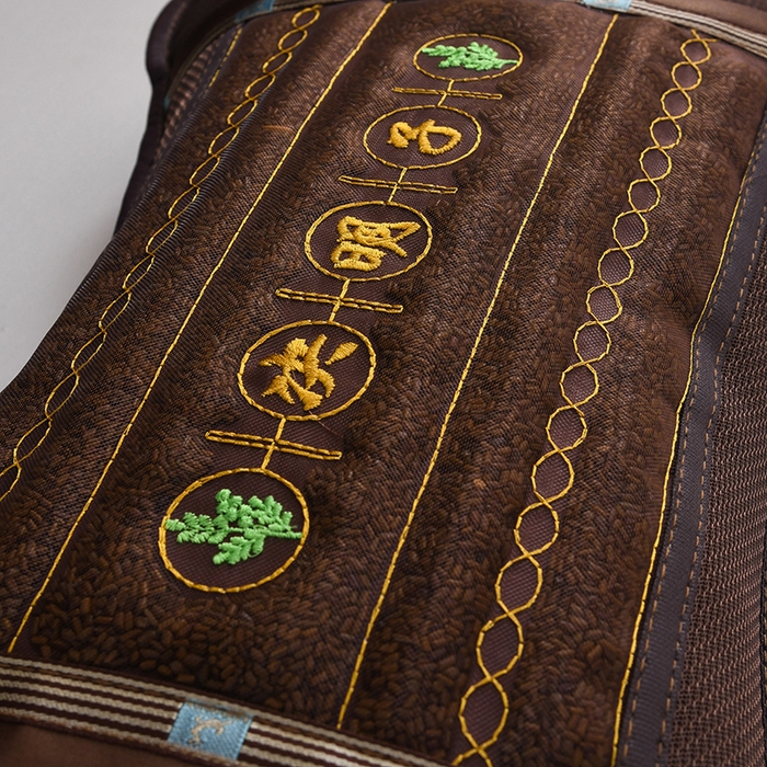 91家纺网 家纺一手货源 找家纺 莉迪娅 2026新款荞麦壳枕头枕芯夏季凉席藤席枕头夏凉枕 决明子圆角