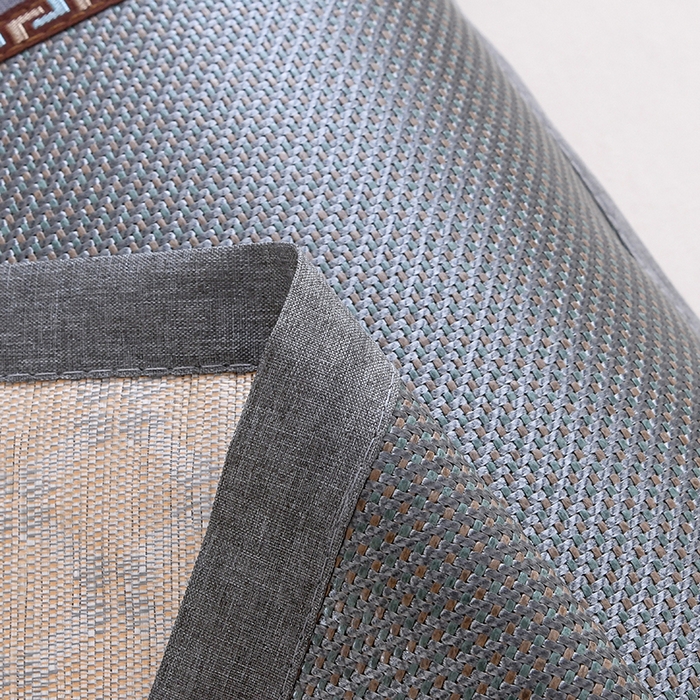 91家纺网 家纺一手货源 找家纺 莉迪娅 2026新款荞麦壳枕头枕芯夏季凉席藤席枕头夏凉枕 冰藤中方银