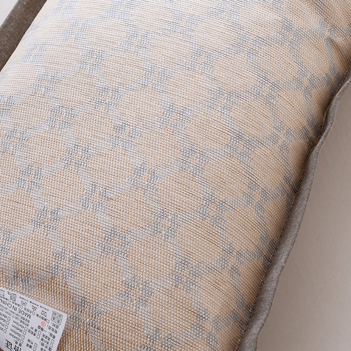 91家纺网 家纺一手货源 找家纺 莉迪娅 2026新款荞麦壳枕头枕芯夏季凉席藤席枕头夏凉枕 中式直角银