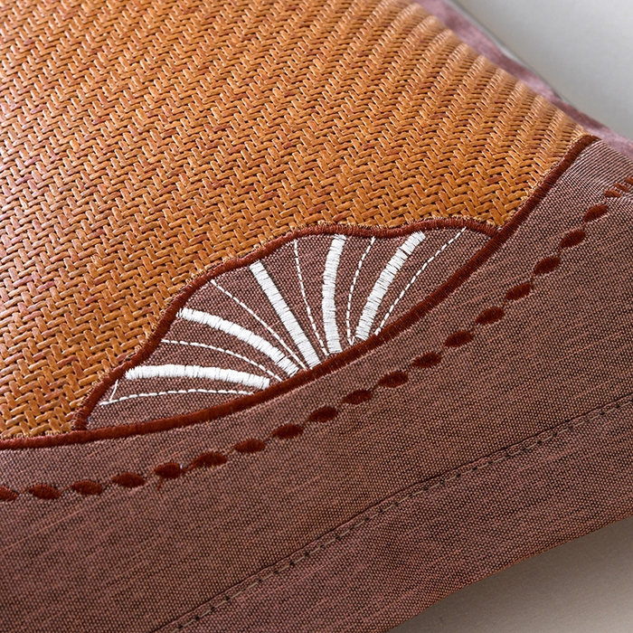 91家纺网 家纺一手货源 找家纺 莉迪娅 2026新款荞麦壳枕头枕芯夏季凉席藤席枕头夏凉枕 贝壳绣