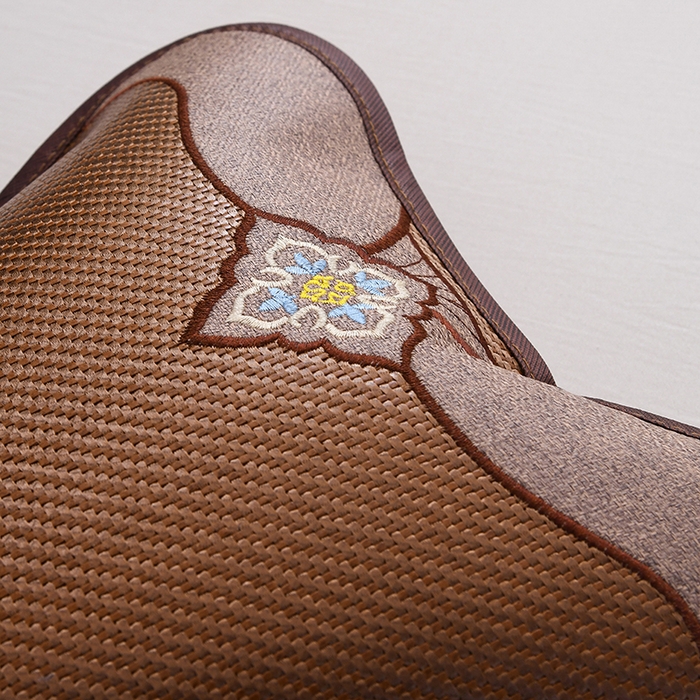 91家纺网 家纺一手货源 找家纺 莉迪娅 2026新款荞麦壳枕头枕芯夏季凉席藤席枕头夏凉枕 八角花圆角