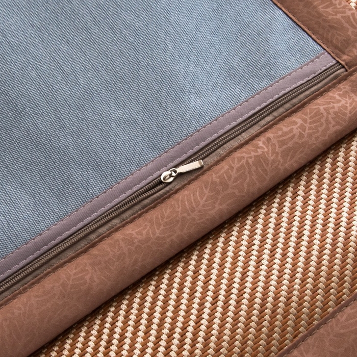 91家纺网 家纺一手货源 找家纺 莉迪娅 2026新款荞麦壳枕头枕芯夏季凉席藤席枕头夏凉枕 闭月羞花