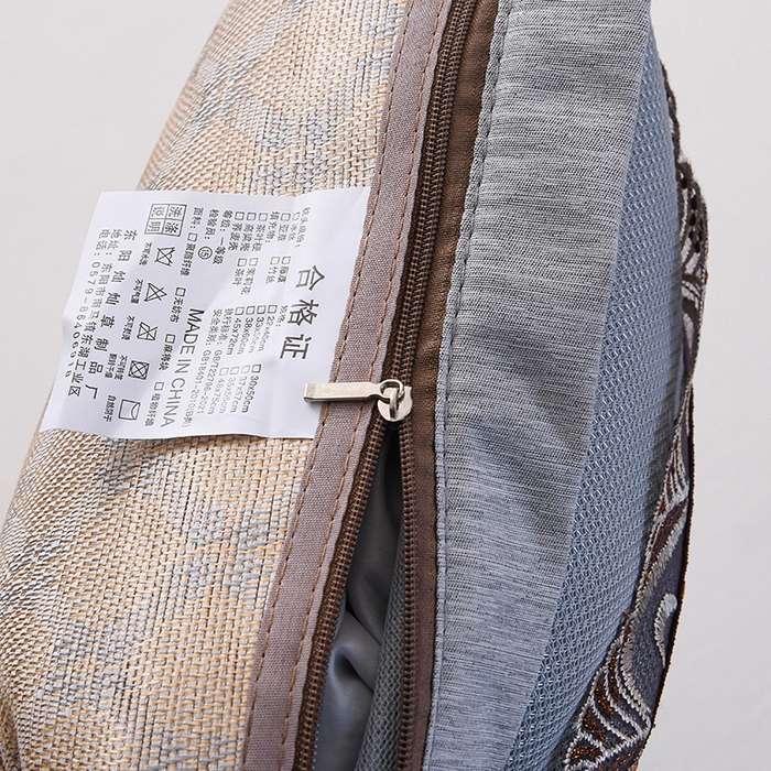 91家纺网 家纺一手货源 找家纺 莉迪娅 2026新款荞麦壳枕头枕芯夏季凉席藤席枕头夏凉枕 仿藤灰色直角