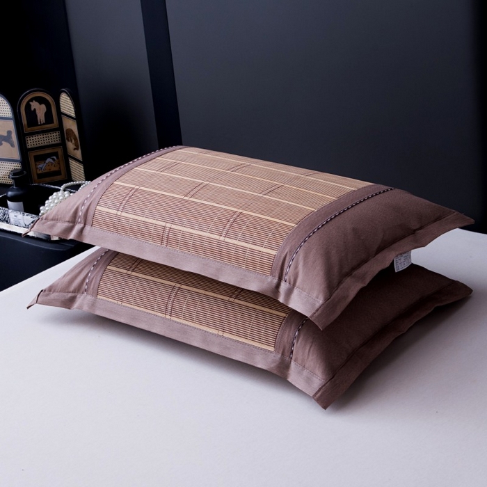 91家纺网 家纺一手货源 找家纺 （总）莉迪娅 2026新款夏季凉席枕套藤席枕头套草席枕芯套