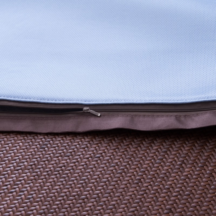 91家纺网 家纺一手货源 找家纺 莉迪娅 2026新款夏季凉席枕套藤席枕头套草席枕芯套 风花雪月咖