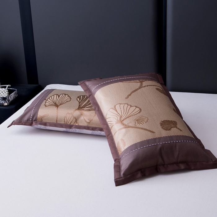 91家纺网 家纺一手货源 找家纺 莉迪娅 2026新款夏季凉席枕套藤席枕头套草席枕芯套 百里挑一